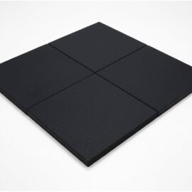 Black Heavy Duty Rubber Flooring